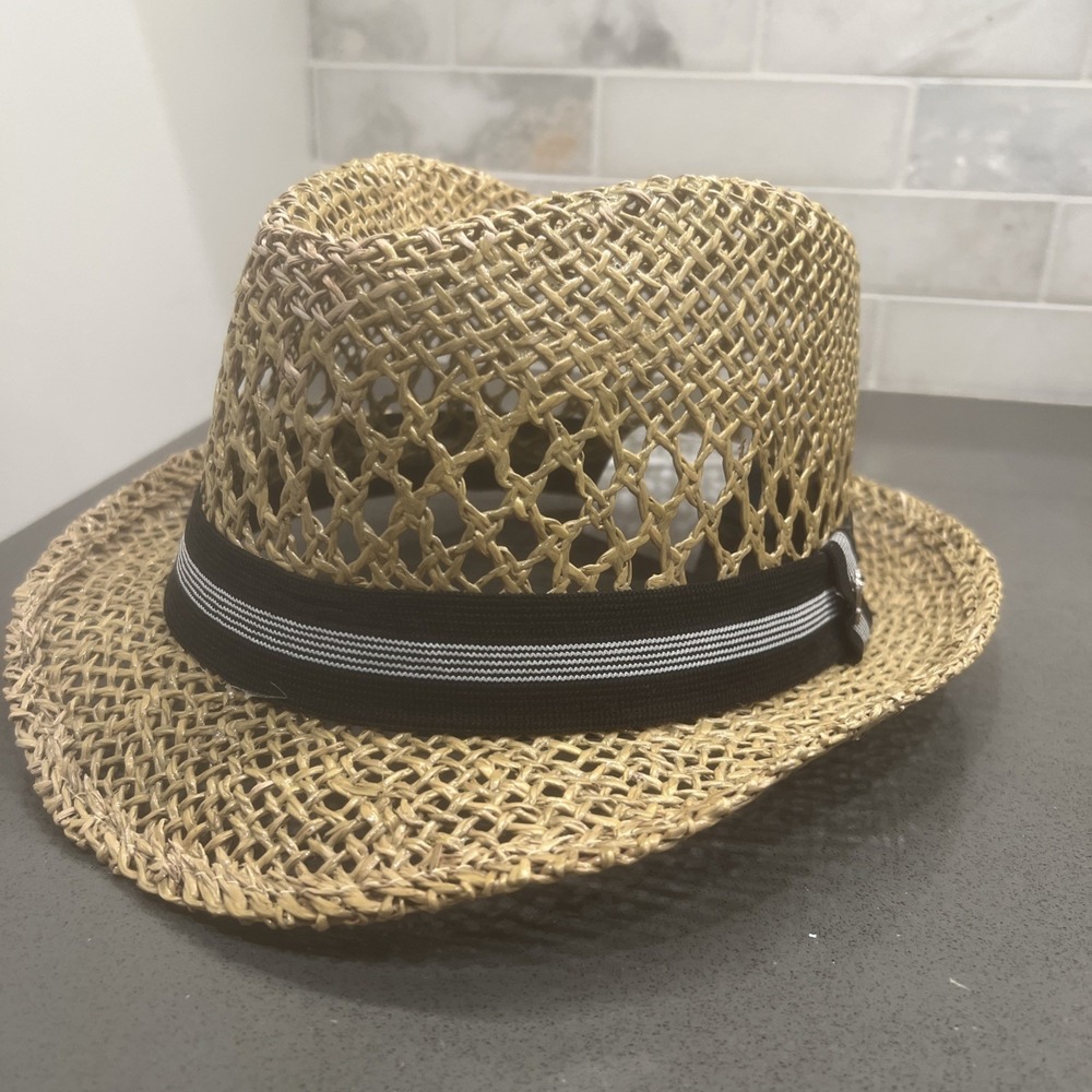 MEDIUM~Vintage Fedora Panama Style Sombrero SGV Gonzalez Hat